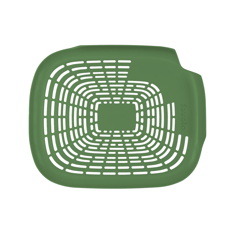 Дуршлаг Tovolo 31х39 см, пластик, зеленый